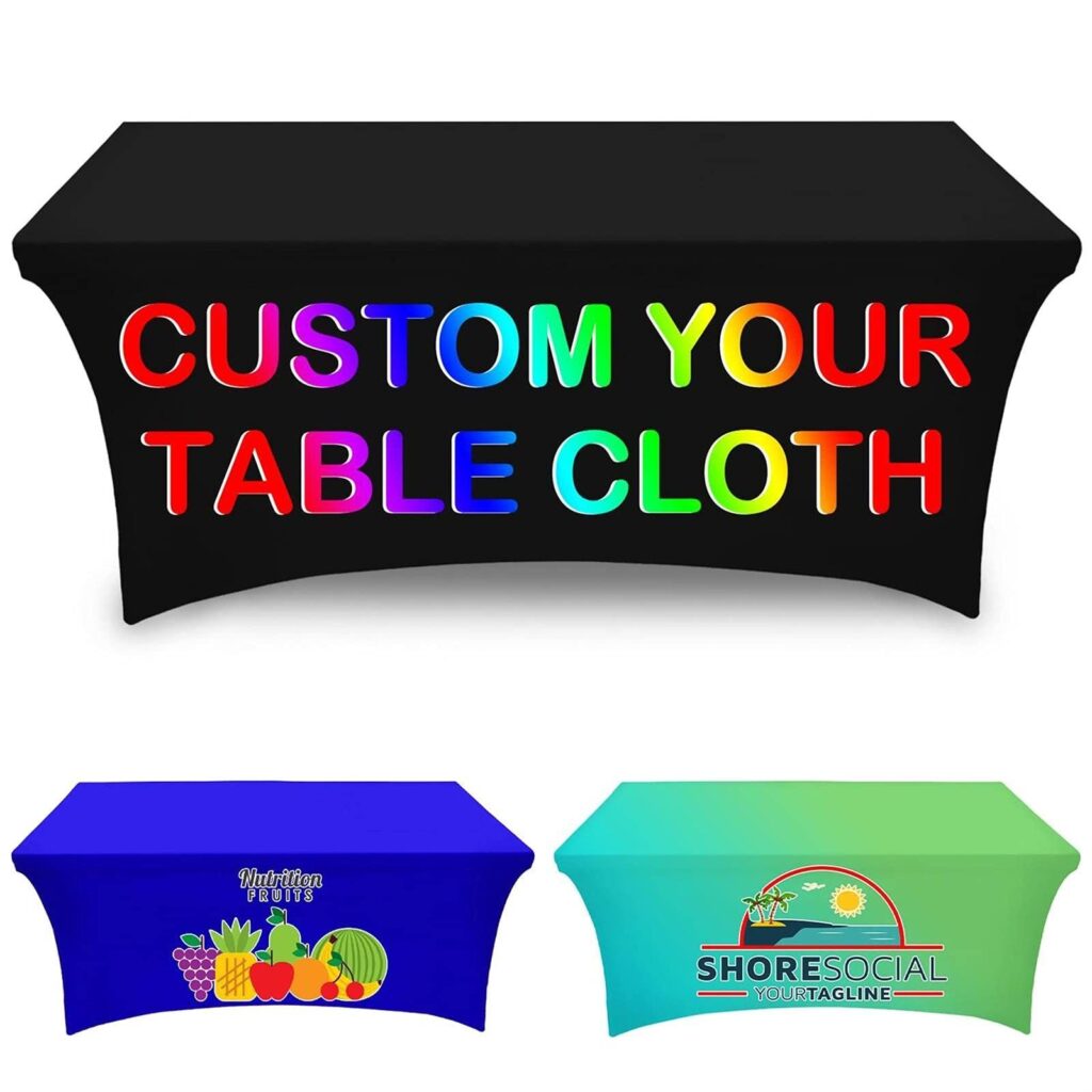 customised table cloth